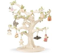 Lenox Trick Or Treat 12-Piece Ornament & Tree Set, fine china, Multicolor, 6.35 LB