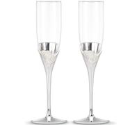 Lenox True Love Glass Flute Pair Clear, 1.25 LB
