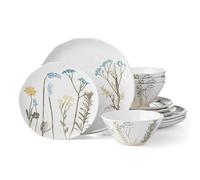 Lenox 896601 Wildflowers 12-Piece Dinnerware Set
