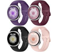 Lenrao Sport Band for Samsung Galaxy Watch 8 Band for Women, No Gap Soft Silicone Breathable Strap One Click Waterproof Replacement for Men