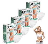 Lenreey GIP+GLP-1 Nano Patch, Professional GLP-1 Microneedlepatch, Lenreey Nano Microneedle Patch, Natürlich GIP+GLP-1 Microneedlepatch for Women and Men (4PCS)