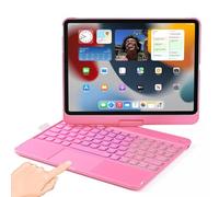 LENRICH Keyboard Case for iPad Air 11 inch M3 2025/M2 2024,Mulit Touchpad Backlight for iPad Pro 11-inch 4th/3rd/2nd/1st/iPad Air 5th/4th Generation 10.9 inch 360 Swivel Thin Light