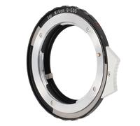 Lens adapter for Nikon G lenses on Canon EOS cameras