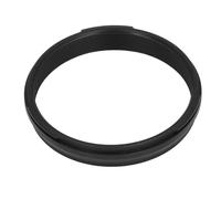 Lens Adapter Ring 49mm Camera Lens Filter Metal Adapter Ring for Fujifilm X100V X100VI X100F X100 X100T X100S X70 (Black)
