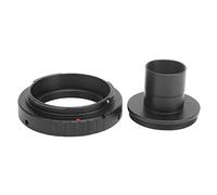 Lens Adapter T Ring Metal Telescope Accessory for SLR Camera M42x0 75mm Thread Size 24 5mm Black