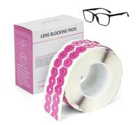 Lens Blocking Pads 1000Pcs, High Viscosity Anti-Slip Lens Edging Stickers, Adhesive Tape for Eyeglass Lens Processing Auto Edger Lab Supplies (20MM*28MM)