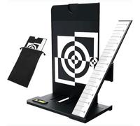 Lens Calibration Chart, Professional Focus Test Card Kit for DSLR Cameras, Micro-Adjustment Tool for Photographers and Camera Enthusiasts