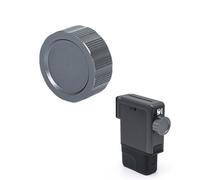 Lens Cap Compatible with Fujifilm Instax Mini Evo Cinema, Aluminum Alloy Dustproof Anti-Scratch Protective Cover (Gray)
