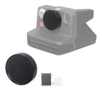 Lens Cap Guard for Polaroid NOW 2/3/ NOW + 2/3 Aluminum Alloy Anti Dust Anti Scratch Waterproof Camera Lens Cover Hood Protector (Black)