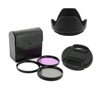 Lens Cap Lens Hood UV CPL FLD Filter Set, For Nikon D600 D3200 D3100 D7000 D5100 D80 DSLR Camera 49 52 55 58 62 67 72 77 Mm (Size : 77mm)