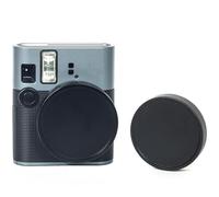 Lens Cap Protective Cover for Instax Mini 41, Aluminum Alloy Anti-Dust Anti-Scratch Lens Cover Hood Mini 41 Camera Waterproof Protection (Black)