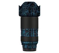 Lens Cap Skin Anti-Scratch Camera Sticker Protective Wrap Film Body Protector Decal for Tamron 50-300mm F4.5-6.3 fit for Sony Mount 50 300(Circuit Blue)
