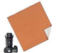 Lens Case | 45 x 45 cm DSLR Case Bag, Thick Cleaning Cloth for Lens and Camera | Bag, Cosmetics, Small Parts, Toiletries, Men, Women, Youth, Travel, Business Trip, khaki, see description, See
