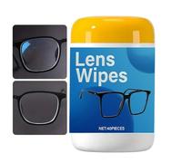 Lens Cleaning Wipes - 4.72 Lens Wipes | Cloth Care Solution - ScratchProof Individually Wrapped Floral Scent 40Piece Set for Glasses Screens Laptops Tablets Cameras Travel Daily Use