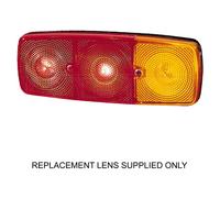 HELLA Lens, combination rearlight 9EL 109 139-001 Left, Right without bulb holder for crankshaft, with bolts/screws
