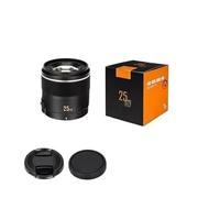 Lens， Compatible for Panasonic M43 Camera 17mm 25mm 42.5mm F1.7 Auto Focus Prime Lens Set(25mm F1.7)