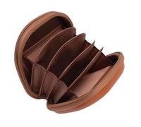Lens Filter Case Pouch PU Leather Shockproof Camera Filter Storage Bag for Round Filters Up to 112mm Retro Vintage Design