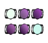 Lens Filter For DJI O3 Air Unit Aluminum Alloy Camera UV ND8/16/32/64 CPL Polarizer Optical Glass For Drone Racing DIY Accessoiy (Color : 6 IN 1)