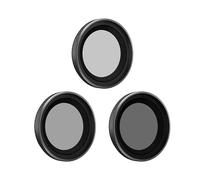 Lens filter for Insta360 GO 3S, ND16 ND64 Light Reduction GO3S UV CPL Double-sided Optical Glass Filter Action Camera Lens Accessories (ND8+ND16+ND32)
