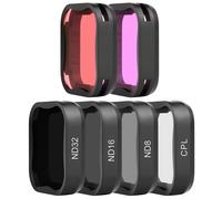 Lens Filter Kit for GoPro - 6-Pack Filters for Hero 5/6/7 Black