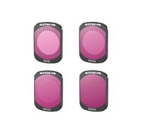 Lens Filter Set for OSMO POCKET 3, Not Affect the Rotation of the Gimbal, Optical [MCUV ND4 ND8 ND16 ND32 CPL ND/PL] Camera Lens Filters for OSMO Pocket 3 (4in1: ND8+ND16+ND32+ND64)