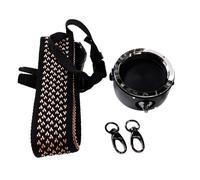 Lens Flippers Quick Switching Lens Mount Adapter with Shoulder Straps for Cameras, Metal Construction