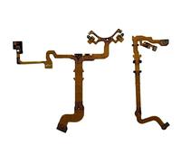 Lens Focus Anti-shake Flex Cable + Aperture Flex Cable Compatible with Canon EF-M 15-45 mm f/3.5-6.3 IS STM Repair Part