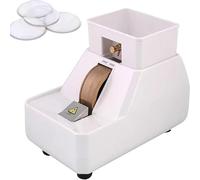Lens Grinder, Automatic Lens Polishing Machine, Manual Lens Edger and Polisher with Diamond Wheel and Removable Water Tank, for Glass and Jade Polishing Rough Fine and V-Groove Grinding