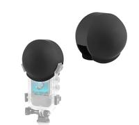 Lens Guard for Insta360 ONE X3 Invisible Dive Housing Case, Silicone Protective Cover, Lens Protector Case Accessories (Black)