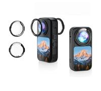 Lens Guard for Insta360 X6, Optical Glass Lens Protector Protective Cover Dust-Proof Anti-fog Anti-Scratch for Insta 360 X6 Action Camera Lens Cap Accessories