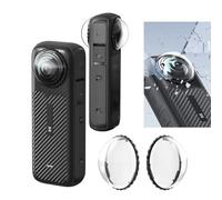 Lens Guard Protective Cover for Insta360 X4 Camera, Lens Cap Tempered Glass Hard Protection Mirror - High Transparent Lens Cover, Anti-Scratch Lens Caps Protector for Insta 360 X4 Accessories