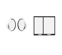Lens Guards Compatible for Insta360 X5, Action Camera Lens Guard Protector Protective Lens Screen Protection Camera Lens Tempered Glass Film (Glass Protective Mirror+2*Protective Film)