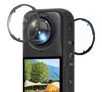 Lens Guards Compatible with Insta360 X5 Camera - Premium Waterproof Anti-Scratch Removable Lens Protector, High Transparency Optical Cover Frame Accessories Compatible with Insta360 X5 Lens