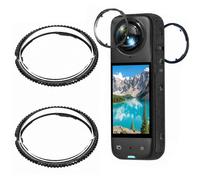 Lens Guards for Insta 360 X5 Premium Lens Protector Cover for 360 X5 | Action Came Accessories Optical PC with 98% Light Transmission Scratch Resistant Twist Lock Cap for Outdoor Sport Vlog