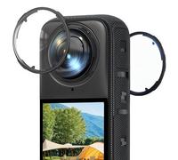 Lens Guards for Insta360 X5 Camera - Protective Cover Frame, Waterproof, Anti-Scratch, High Transparency Removable Lens Protector for Insta360 X5 Standard Lens (2 Pieces)