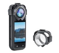 Lens Guards Protective Cover Compatible for Insta360 X5, Action Camera Lens Guard Protector Lens Screen Protection Panoramic Camera Lens Tempered Glass Anti-scratch Cap Mirror