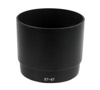 Lens Hood, Compatible with Canon, EF 100mm F/2.8 Macro USM | Replace ET-67; ET67, ET 67; cylinder bayonet shade; 1pcs