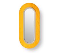 Lens LED wall lamp oval metal ring in ivory white Yellow LZF Lamps - LENS OV A IV LED DIM0 10V