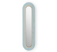 Lens LED wall lamp Superoval metal ring in ivory white Sea Blue LZF Lamps - LENS SOV A IV LED DIM0 10V