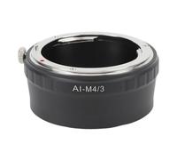 Lens Mount Adapter Ring, High Accuracy Lens Converter with M4/3 Lens Rear Cover for F Mount to M4/3 Cameras Like G10 G12 P3 PM1