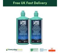 Lens Plus Purite Saline Solution 360ml Pack of 2