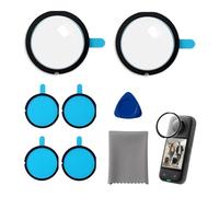 Lens Protector Compatible with Insta360 X3, Sports Camera Accessory, Panoramic Lens Protector, High Transmittance, Anti-Dust and Water, Easy Installation