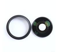 Lens Protector Cover for Insta360 X4 Camera Optical Glass Screen Protector 8K Vlogging Anti-Scratch Shield Black 3x3x1cm