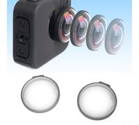 Lens Protector For GoPro-Max2 Removable, Waterproof & Scratch-Resistant Glass, Clear Acrylic Lens Protectors