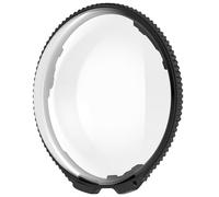 Lens Protector For Insta360 X5, Lens Case Tempered Film Protective Mirror Lens Guard Protective Cover (Pink, Glass)
