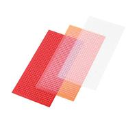 lens repair tape ◈ Fydun Fix Cracked Broken Tail Light Kit Tail Light Repair Kit 3PCS Red Amber Transparent