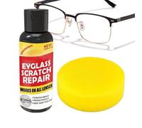 Lens Scratch Remover,100g Eyeglass Scratch Repair Lens Polish Wax | Multi-Purpose Eyewear Cleaner for Daily Travel School Office Home Kids Teens Adults Students Camera