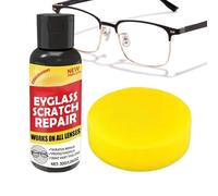 Lens Scratch Remover | 100g Polish Scratch Remover Kit for Sunglasses - Multi-Purpose Eyewear Cleaner for Daily Travel School Office Home Kids Teens Adults Students Camera