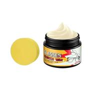 Lens Scratch Remover - 30g Polishing Paste Carbon Wax Kit, Professional Glass Repair Cream Coating, Portable Eyeglasses Screen Cleaner Eraser for Eyewear Watches Phones Windshields