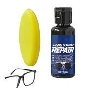 Lens Scratch Remover, Eyeglass Cleaning Repair Paste, 3.23x1.14x1.14 inches Deep Polishing Formula with Protective Finish, Anti Fog Optical Care Solution, Glass Restoration Design, Daily Care